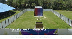 Desktop Screenshot of oldtestamenttabernacle.org