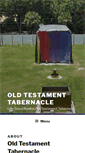 Mobile Screenshot of oldtestamenttabernacle.org