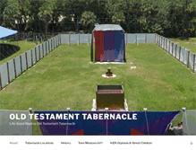 Tablet Screenshot of oldtestamenttabernacle.org